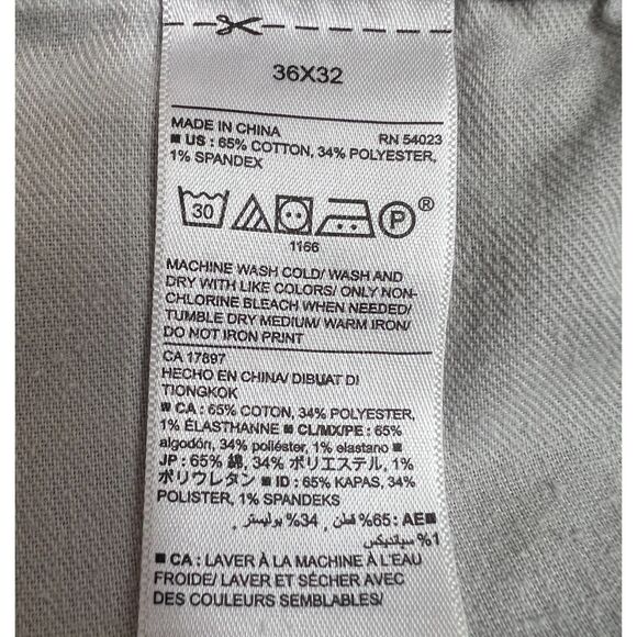 Old Navy Men's Slim Stretch Jeans Grey Wash Size 36 x 32 - Picture 4 of 9